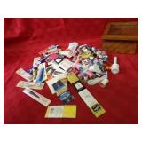 Wood display box & sewing related.