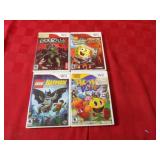 (4)Wii games w/cases.