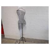 Metal dress mannequin household decor