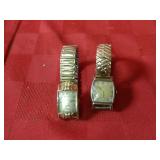 Gold filled Men Bulova wrist watches