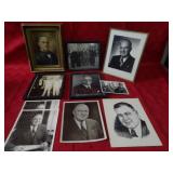 Vintage political & business man photographs.