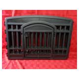 Iris folding pet pen.