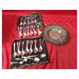 Vintage Presidents souvenir spoons. silver plate