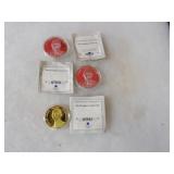 (3)American Mint president Tokens.