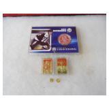 Showcase of collectibles. Tokens & medals