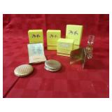 Vintage perfume & compacts lot.