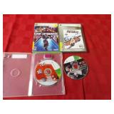 (4)XBOX 360 games w/cases.