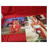 Pin up girl fire related posters.