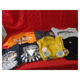 XL t-shirt lot. Sturgis, Harley Davidson, patches.