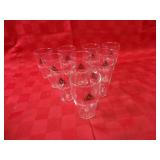 (10)Blatz Beer glasses. Vintage.