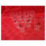 (11)Blatz Beer glasses. Vintage.