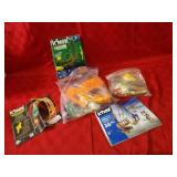 K'nex building toy sets.