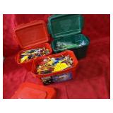 K'nex building toy sets.