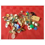 Vintage keychains, charms, misc.