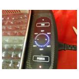 Electric power smokeless grill.
