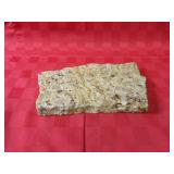 Granite stone slab.