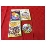 (4)XBOX 360 games w/cases.