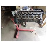 1936-39 12 cylinder Lincoln Zephyr Block w/parts *