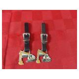 (2)Advertising Industrial Pocket watch fobs.