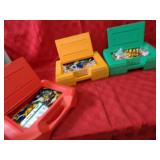 K'nex building toy sets.