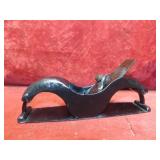 Antique circular wood plane.