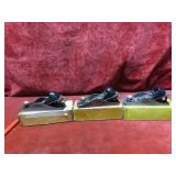(3)Stanley block plane. 2-9-1/2,9-1/4