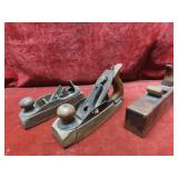 Antique wood planes parts & pieces.