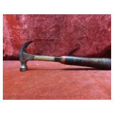 Vintage Buck Bros leather stacked claw hammer