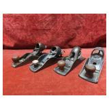(4)Stanley & assorted wood planes.