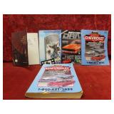 Chevrolet car parts books & assorted.