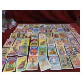 (60)Assorted Garbage pail Kids sticker cards.