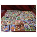 (60)Assorted Garbage pail Kids sticker cards.