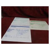 (3)Vintage GI Joe Blueprints. Falcon Glider