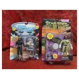 (2)New Star Trek action figures.