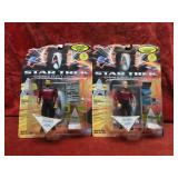 (2)New Star Trek action figures.