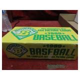 1989 Bowman Baseball trading cards.