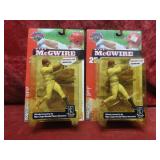 (2)Mark McGwire Big League Challenge figures.