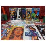 (20)assorted comic books.
