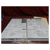 (2)GI Joe Blueprints, manuals. Canadian