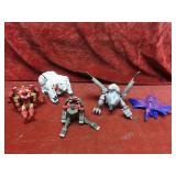 (5)Transformers Beast wars figures