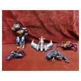 (5)Transformers Beast wars figures