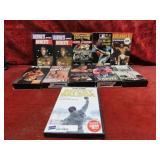 (11)Boxing & Baseball VHS cassettes.