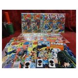 (20)assorted comic books. GI Joe.
