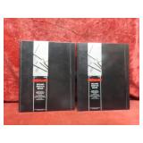 (2)New Bound sketch books. 11' x 14 '