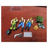 Assorted Vintage GI Joe Action Figures.