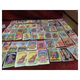 (60)Assorted Garbage pail Kids sticker cards.