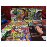 (20)Assorted toy, comic, gaming magazines.