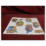 Vintage He-man MOTU stickers.
