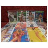 (12)Playboy magazines lot