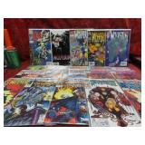 (20)assorted comic books. Wolverine.